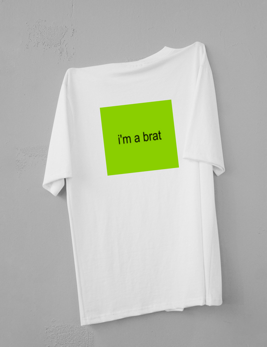 custom brat t-shirt